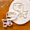 baby t-rex dinosaur cookie cutter tyrannosaurus rex