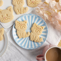 happy cat cookies