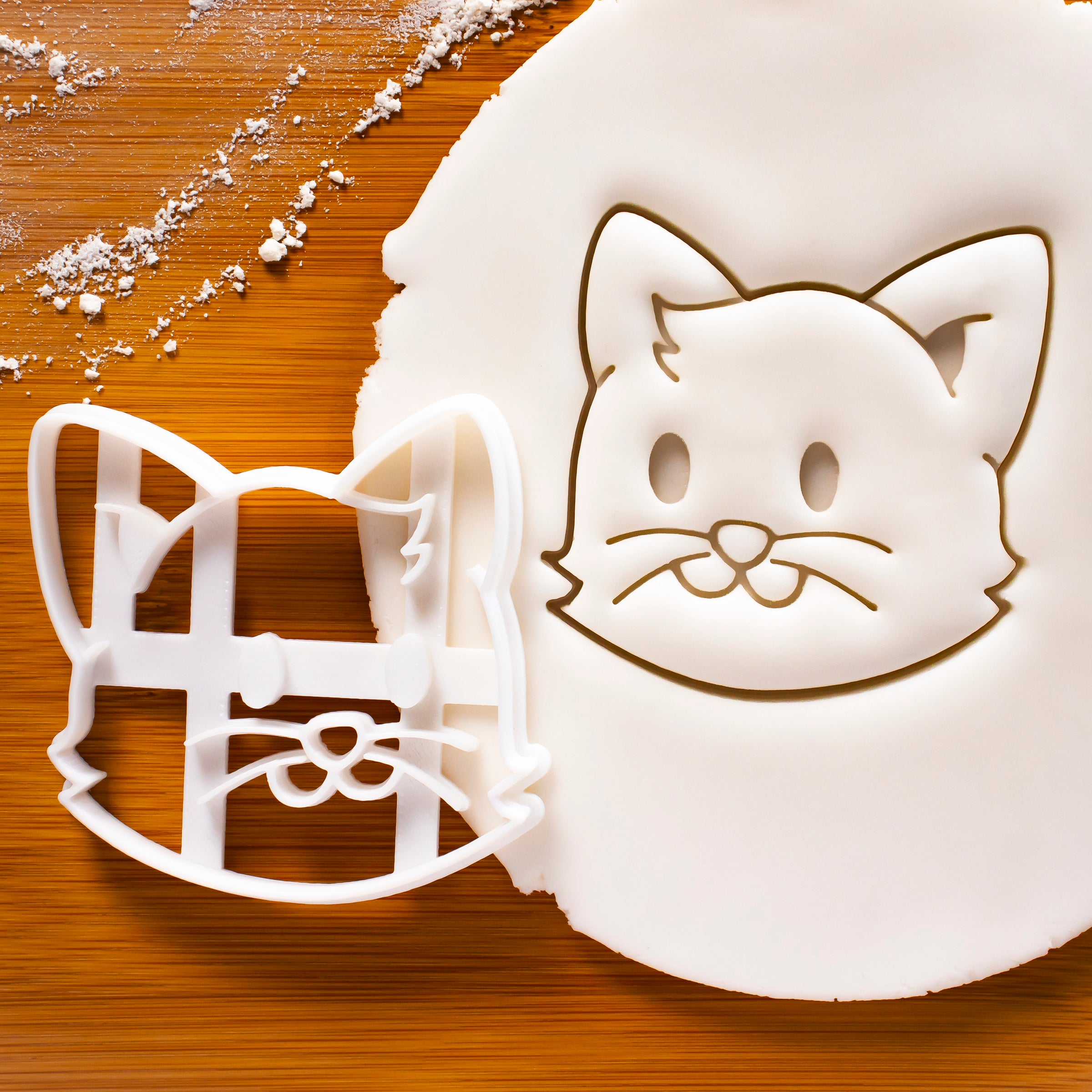 cat face cookie cutter