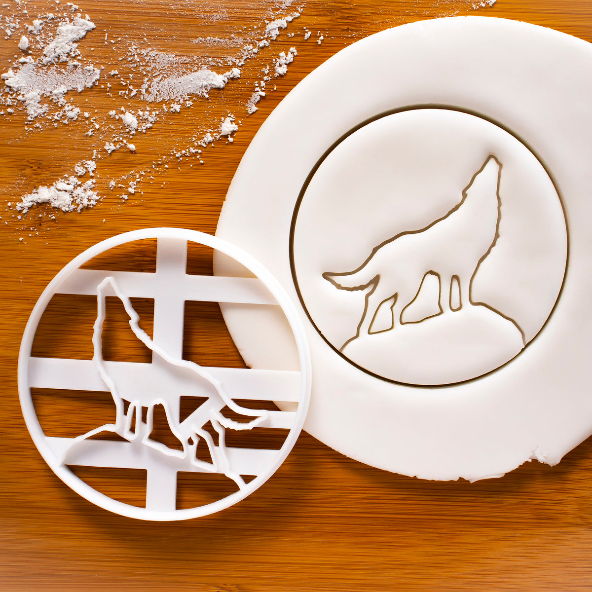 Howling Wolf Cookie Cutter