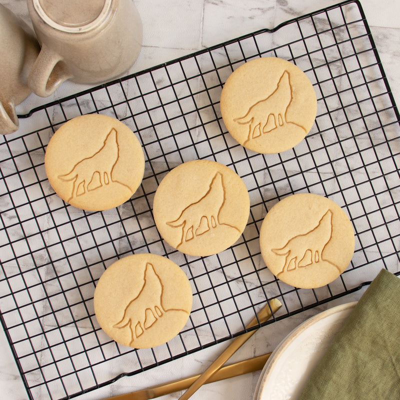 howling wolf cookies