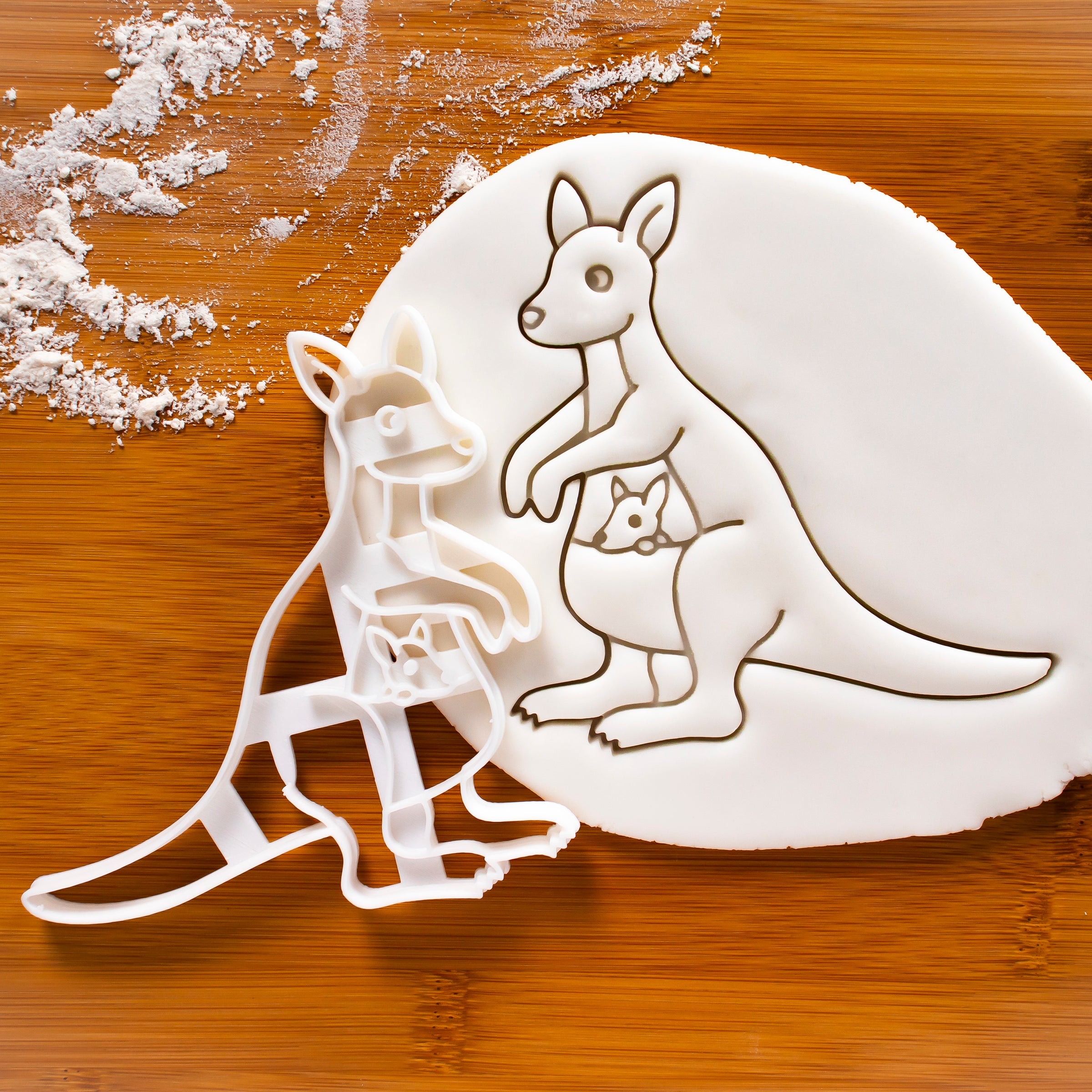 australian kangaroo cookie cutter