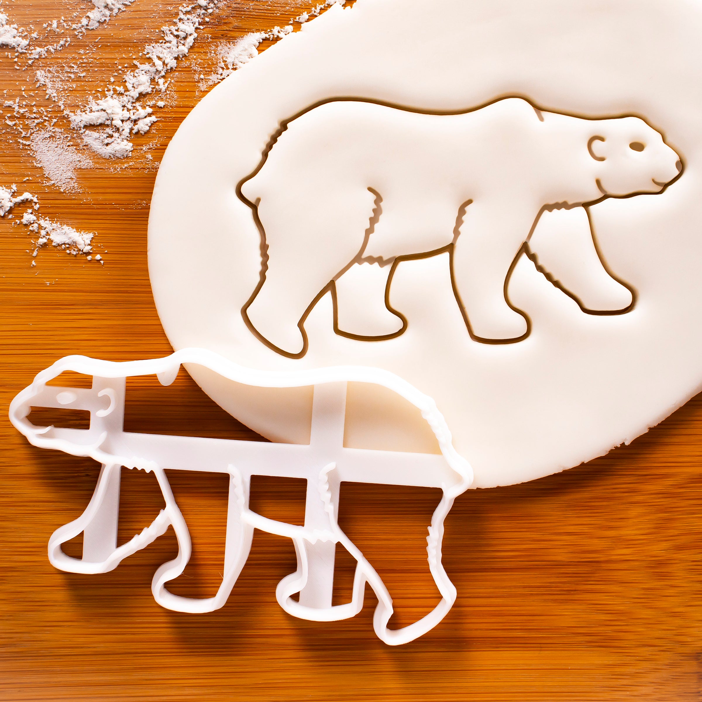 FOOSE Polar Bear Cookie Cutter 4 in