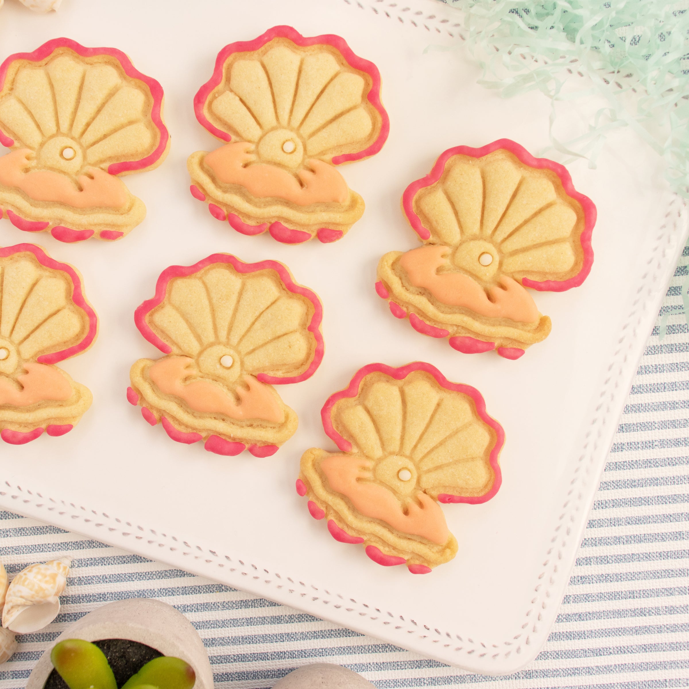 pearl oyster cookies