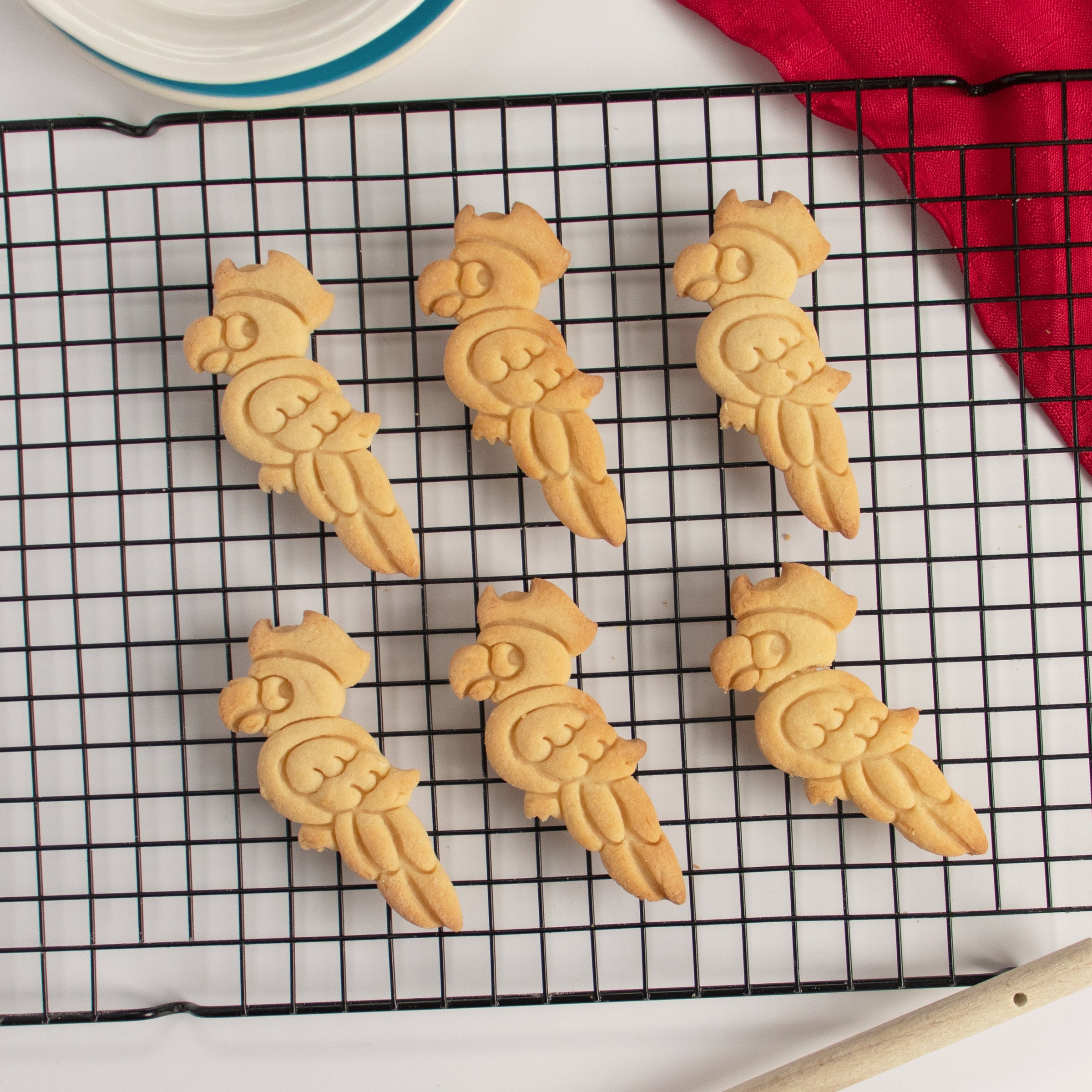 pirate parrot cookies