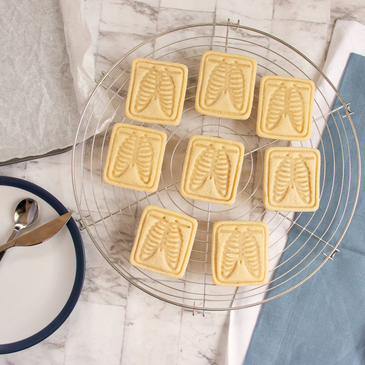 Chest x-ray cookies