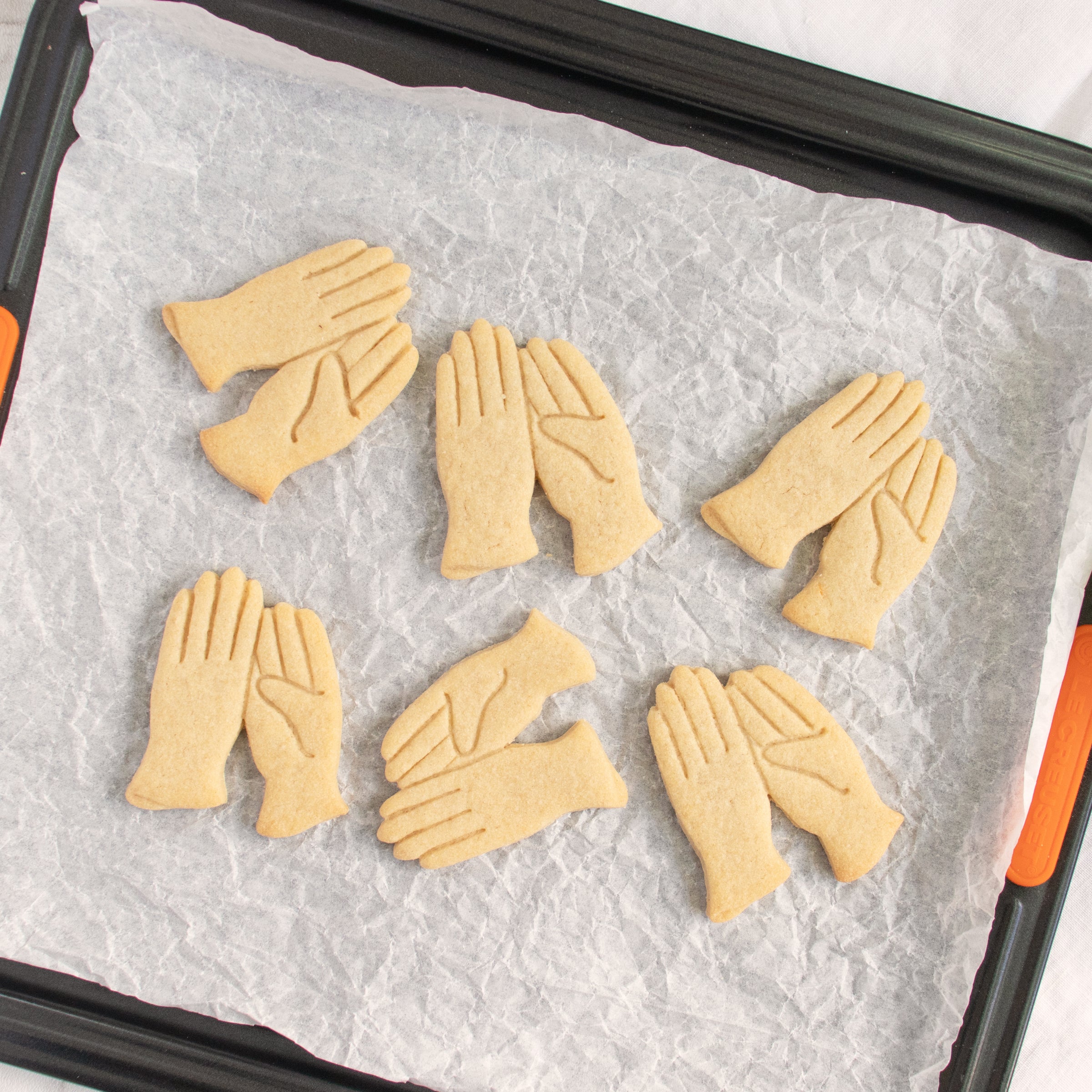 laboratory gloves cookies