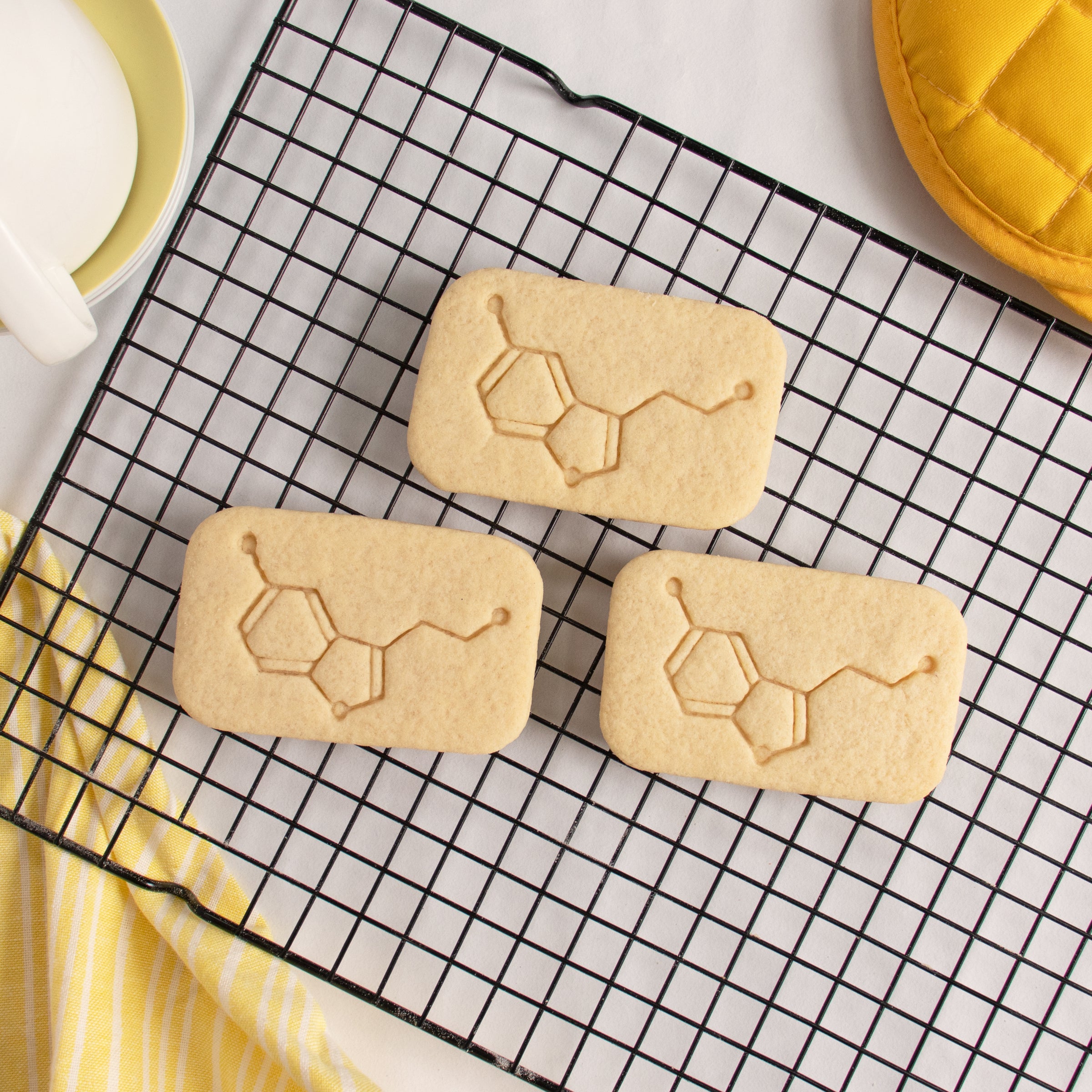 Serotonin Molecule cookies
