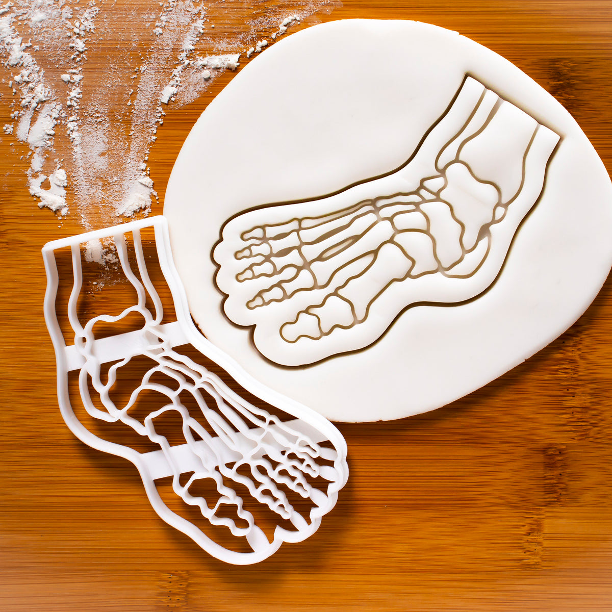 Anatomical Human Foot Cookie Cutter