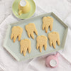 realistic tooth cookies