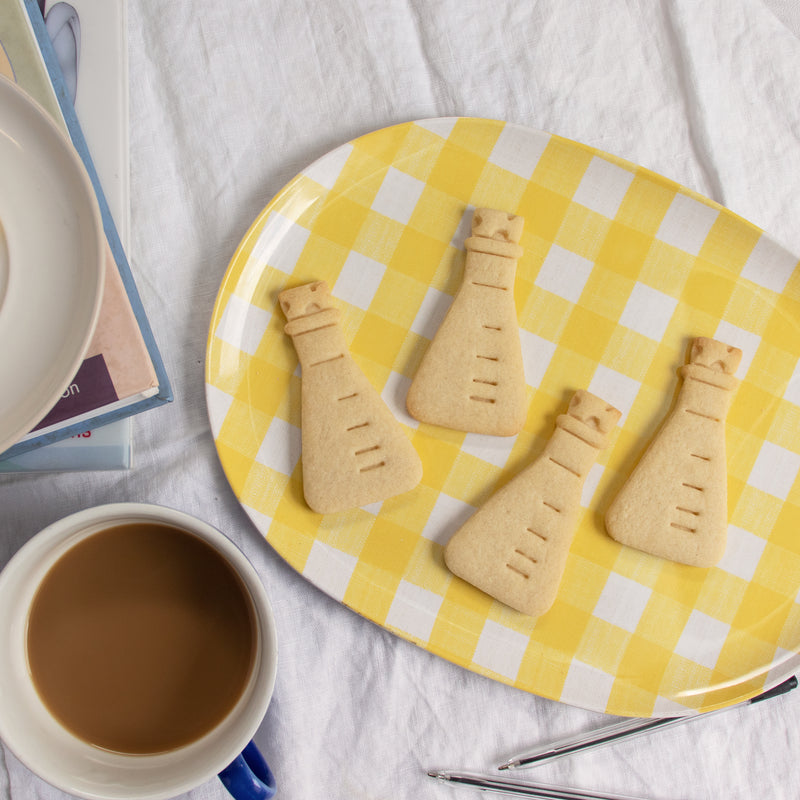 laboratory science conical flask cookies