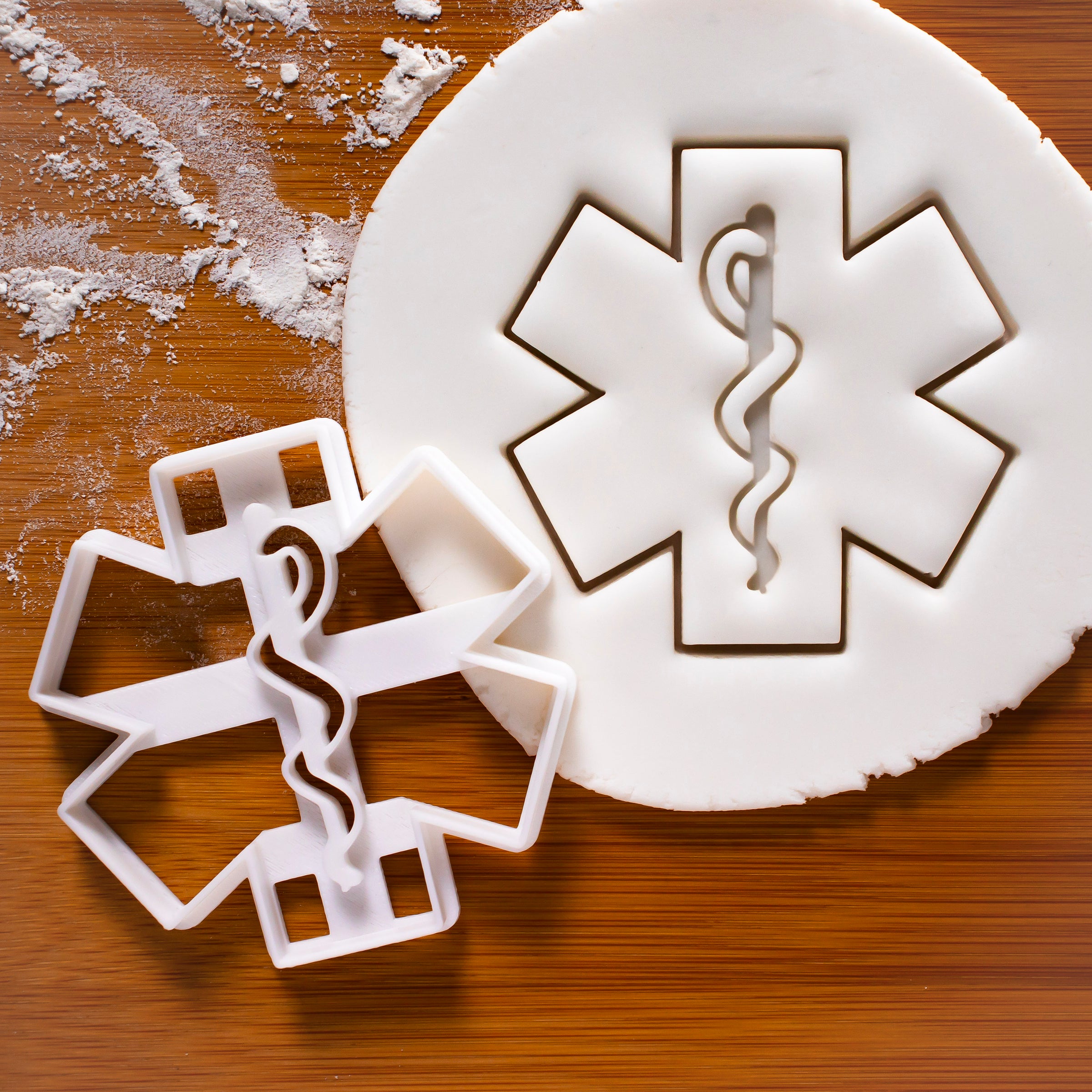 Life Saver Plaque - Doctor Cookie / Fondant Cutter