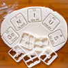 set of 5 periodic table elements GeNIUS cookie cutters