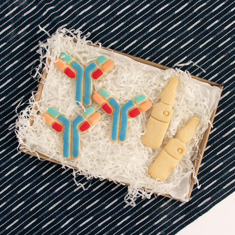 antibody and ampoule cookies