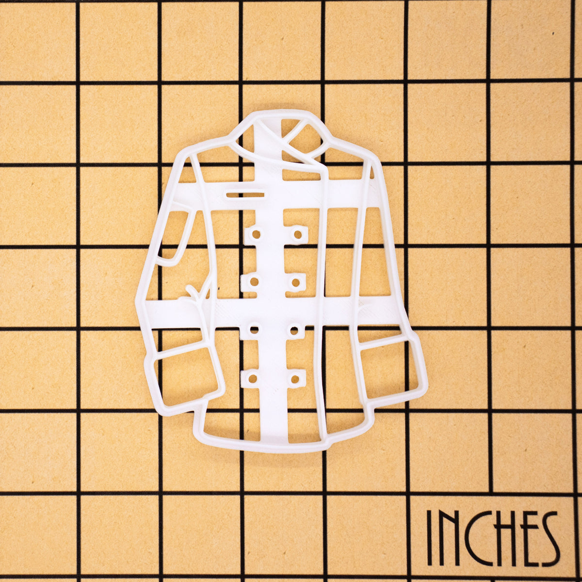 Chef's Jacket Cookie Cutter