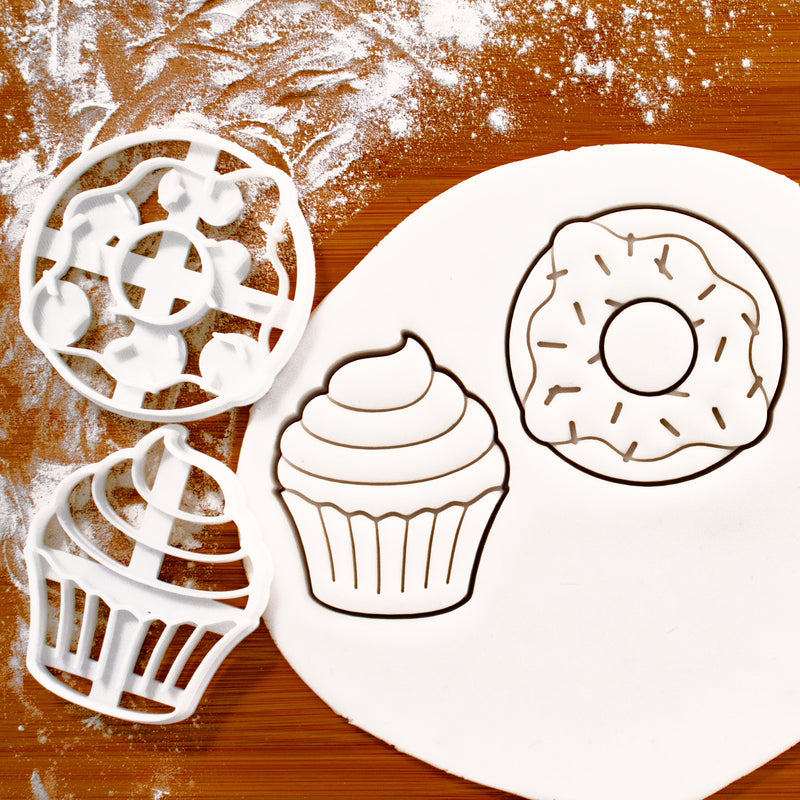 Doughnut & Cupcake Cookie Cutters