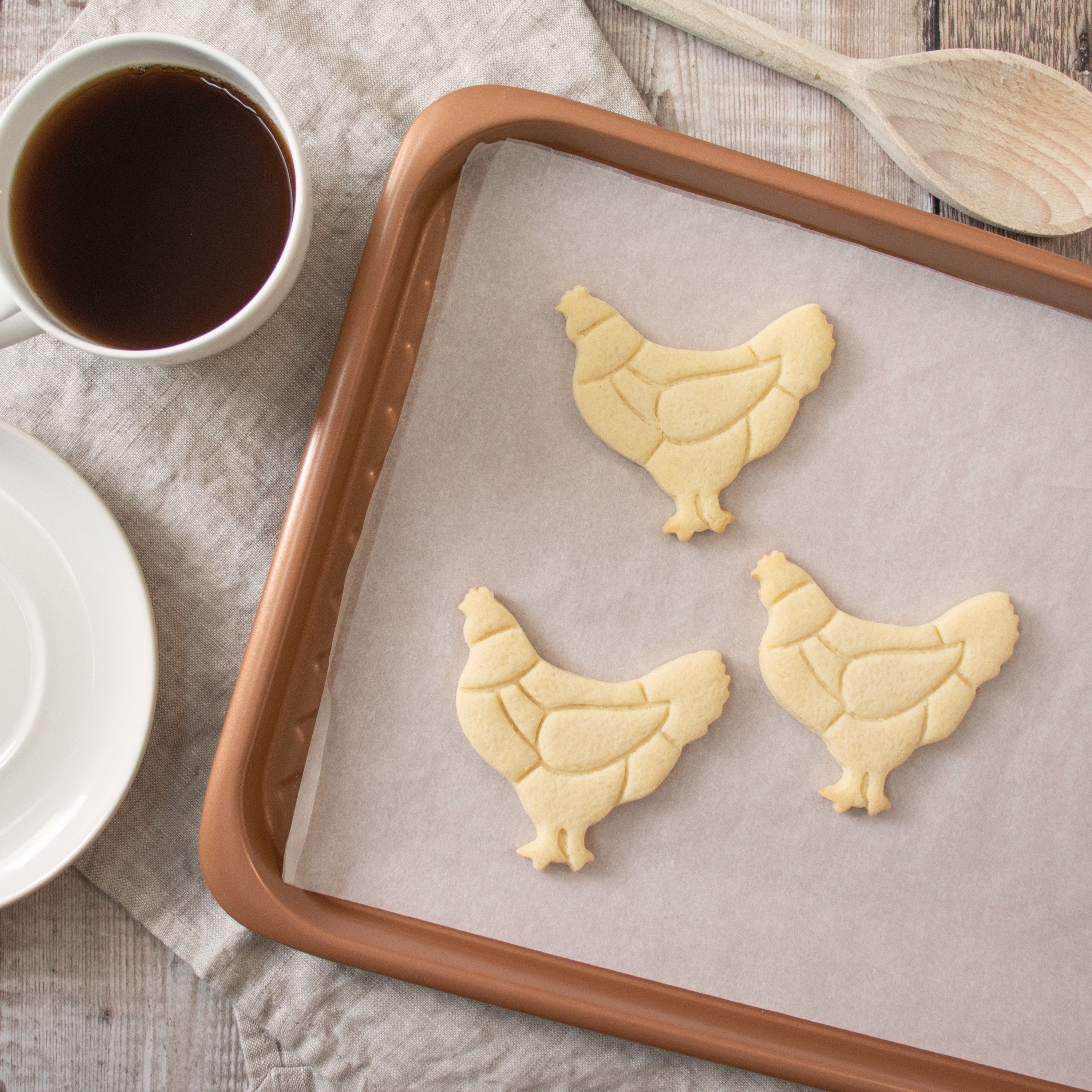 Butcher's Guide Chicken Cuts Cookie Cutter