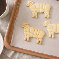 lamb butcher cut cookies