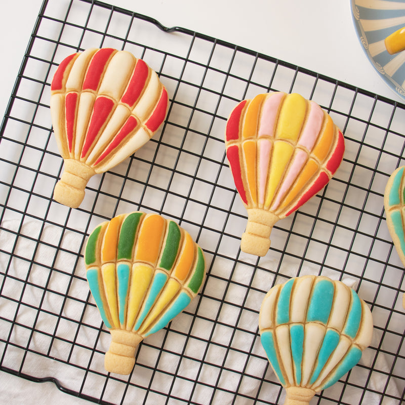 hot air balloon cookies