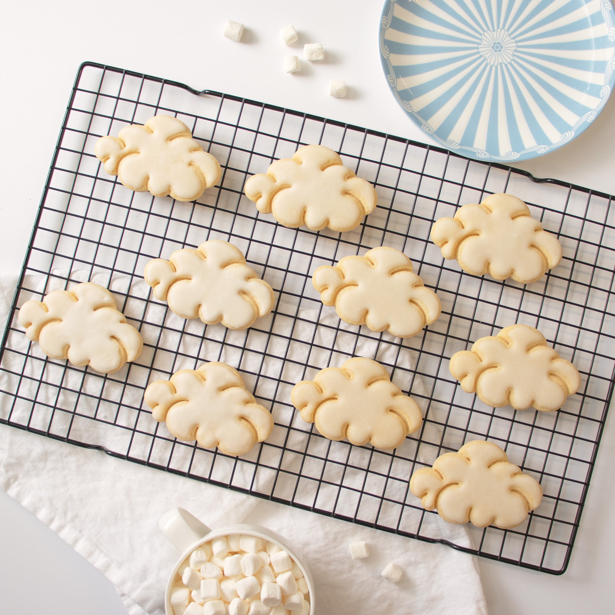 Sun and Cloud Cookie Cutter – The Flour Box
