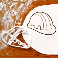 Construction Safety Helmet Cookie Cutter