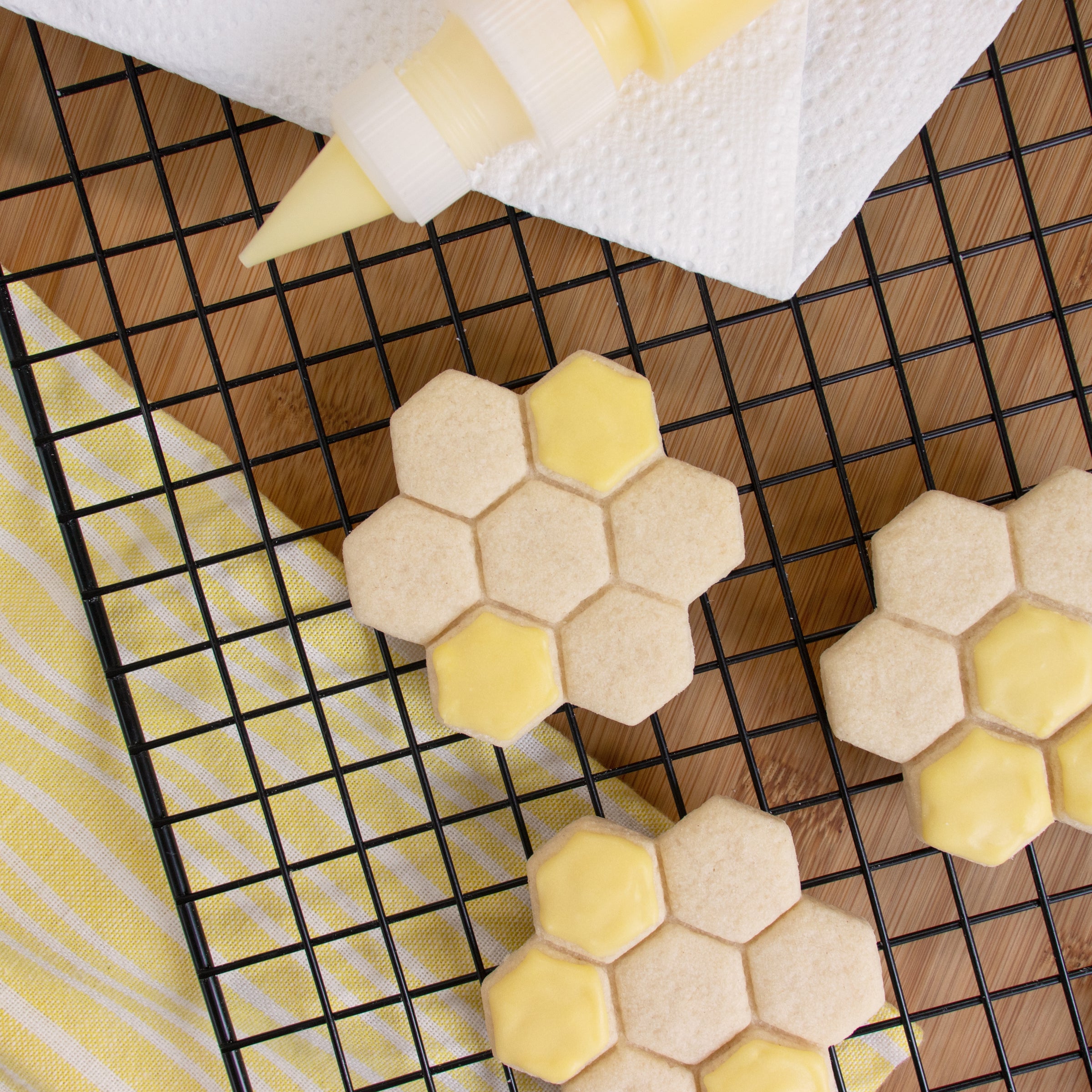 Honeycomb cookies