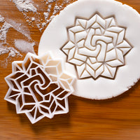 origami flower cookie cutter