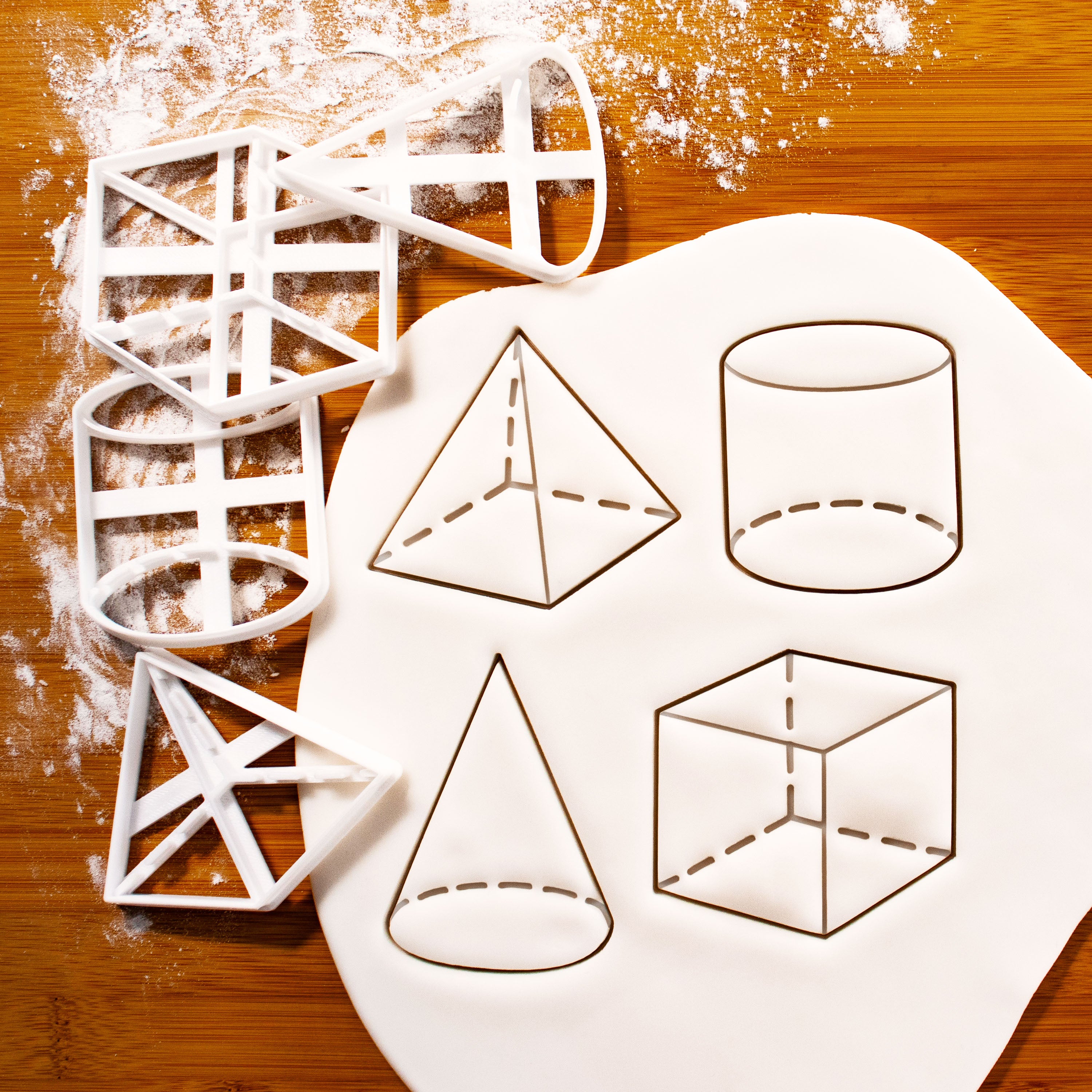 Different shapes of on sale cookie cutters