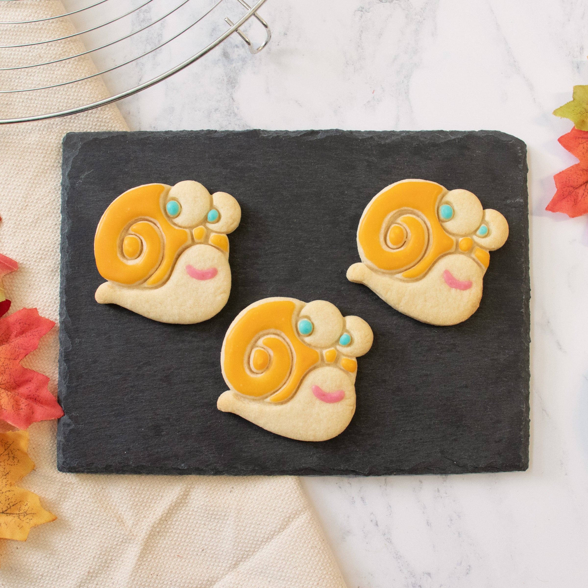 snail cookies