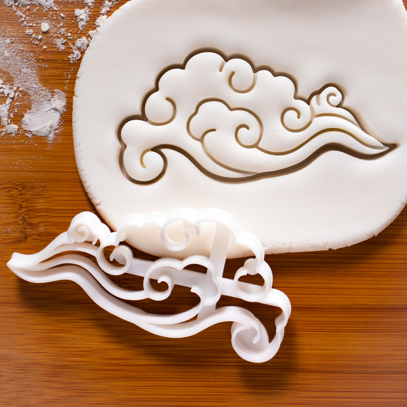 whimsical cloud cookie cutter