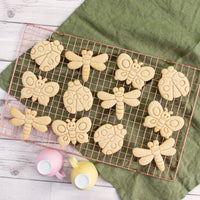 Ladybug, Dragonfly, and Butterfly Cookies