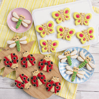 Ladybug, Dragonfly, and Butterfly Cookies