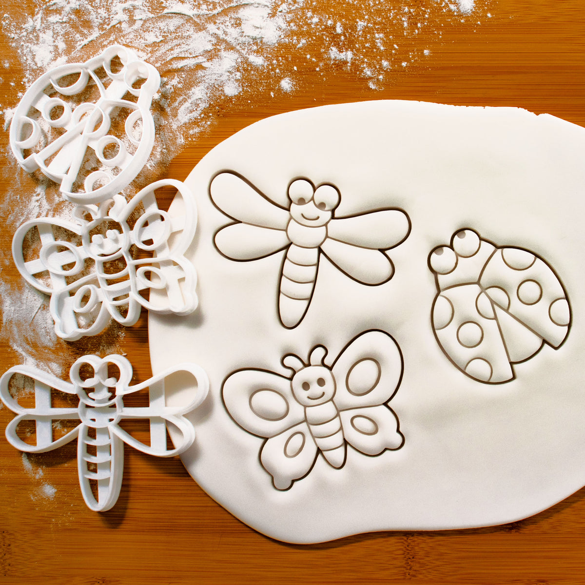 Insect Soap Dragonfly Butterfly Ladybug Shape DIY Baking Chocolate