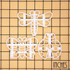 Ladybug, Dragonfly, and Butterfly Cookie Cutters