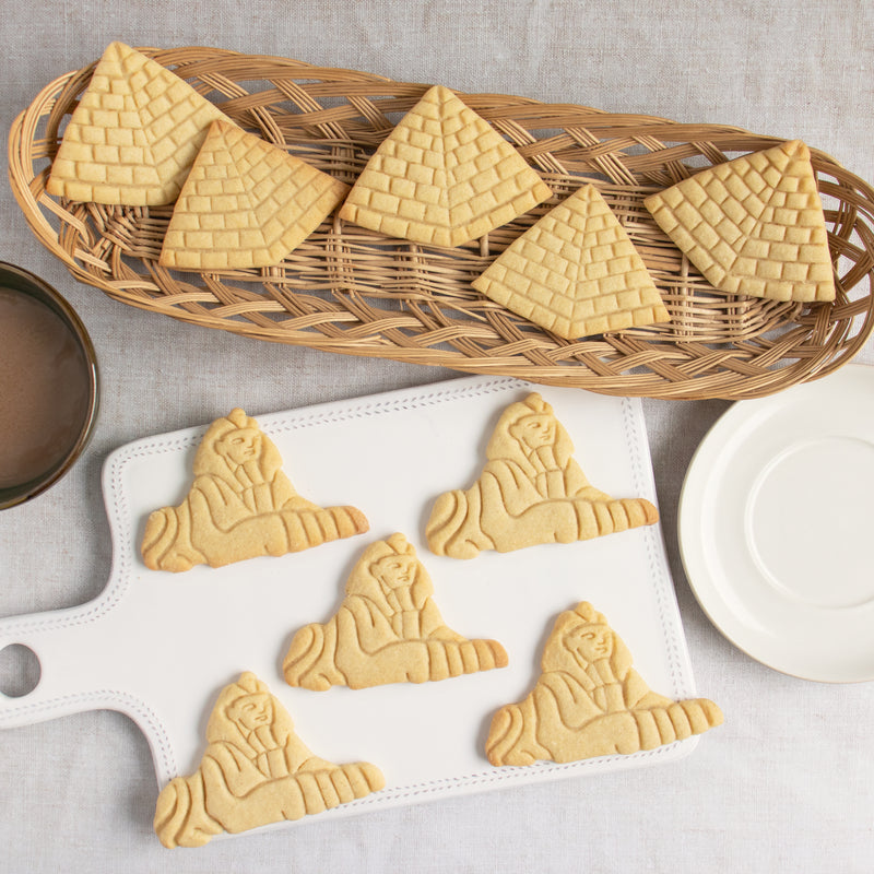 great pyramid of giza and sphinx cookies
