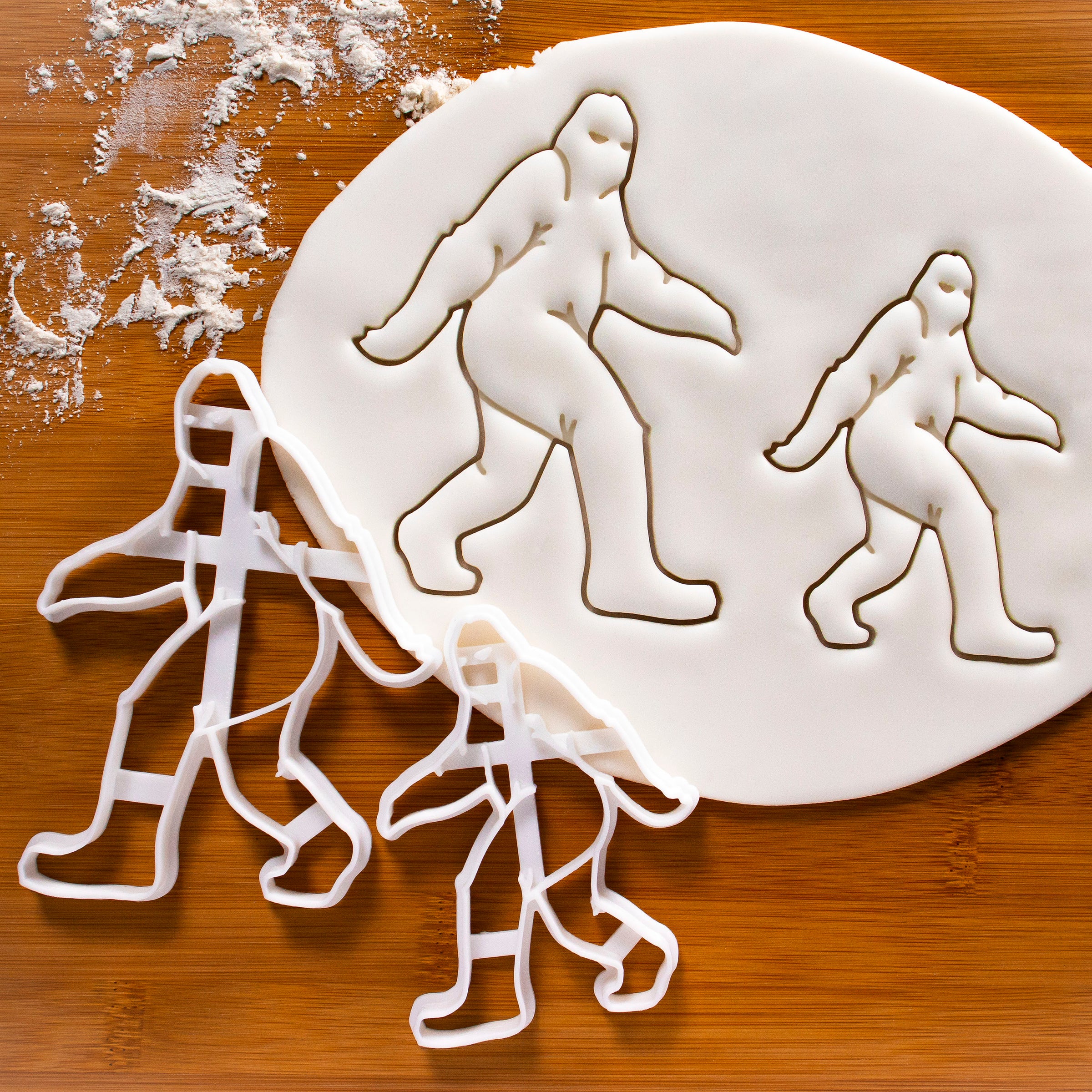 Set of 2 Big Foot Cookie Cutters