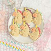 cute unicorn cookies
