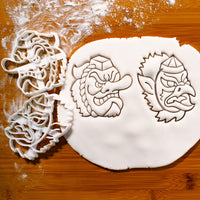 Tengu Mask & Karasu Mask Cookie Cutters