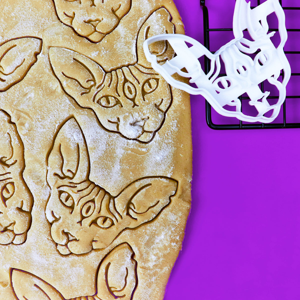 Sphynx Cat with 3rd Eye Cookie Cutter