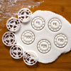 set of 5 poker chip cookie cutters