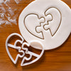 heart jigsaw cookie cutter