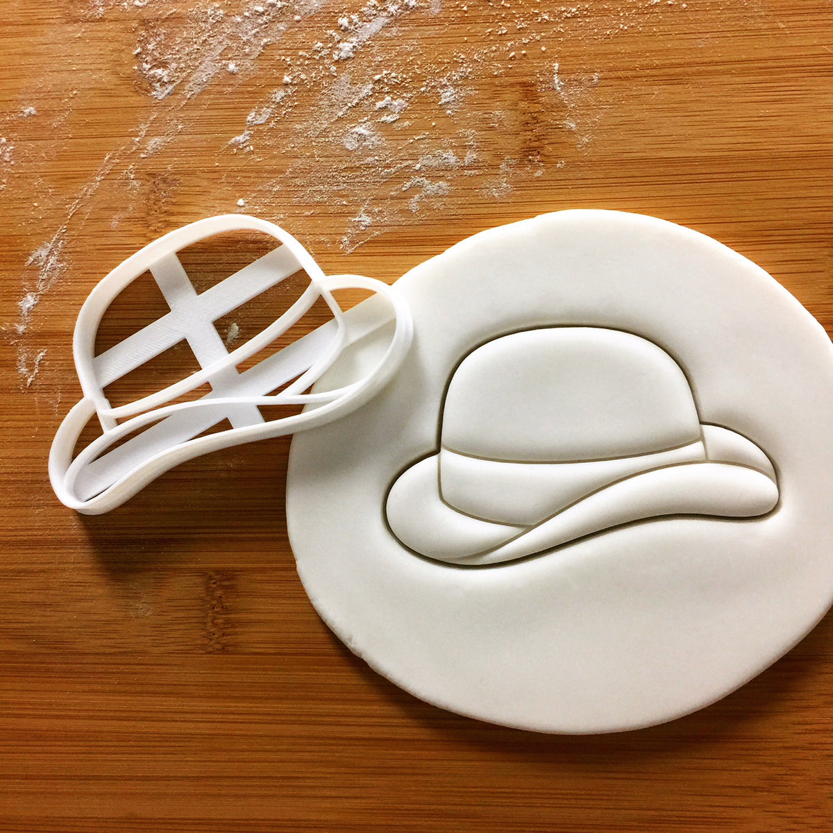 Bowler Hat Cookie Cutter