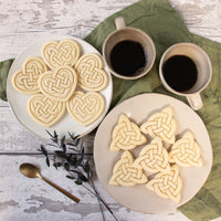 Celtic Heart & Triquetra cookies