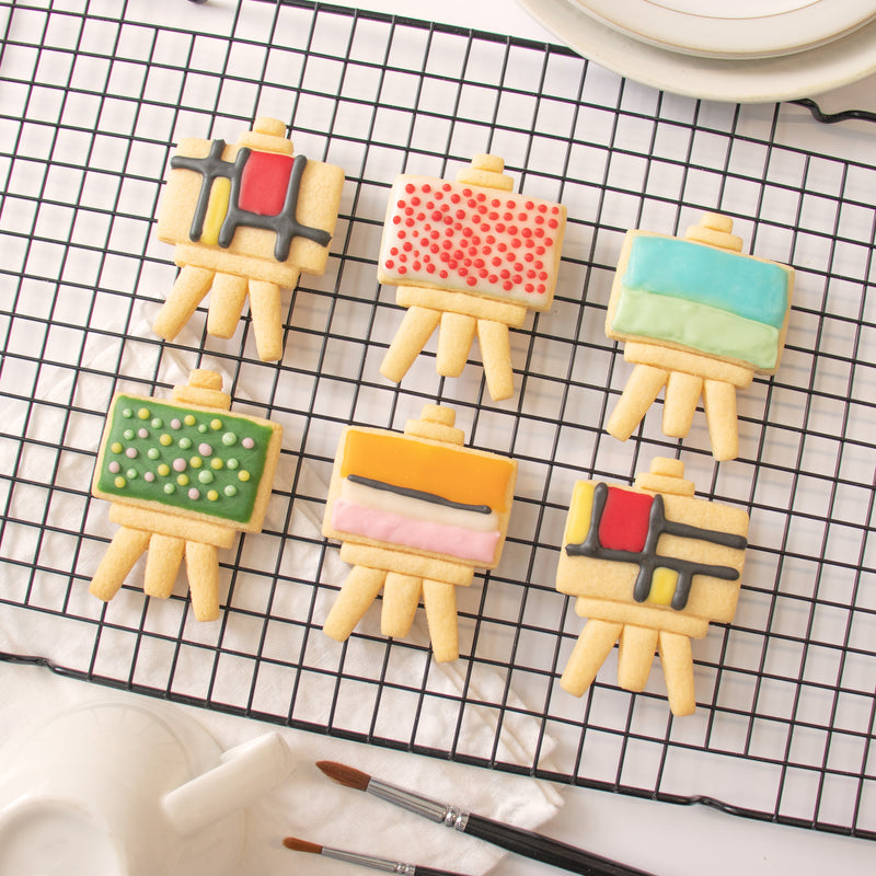 artist easel stand cookies