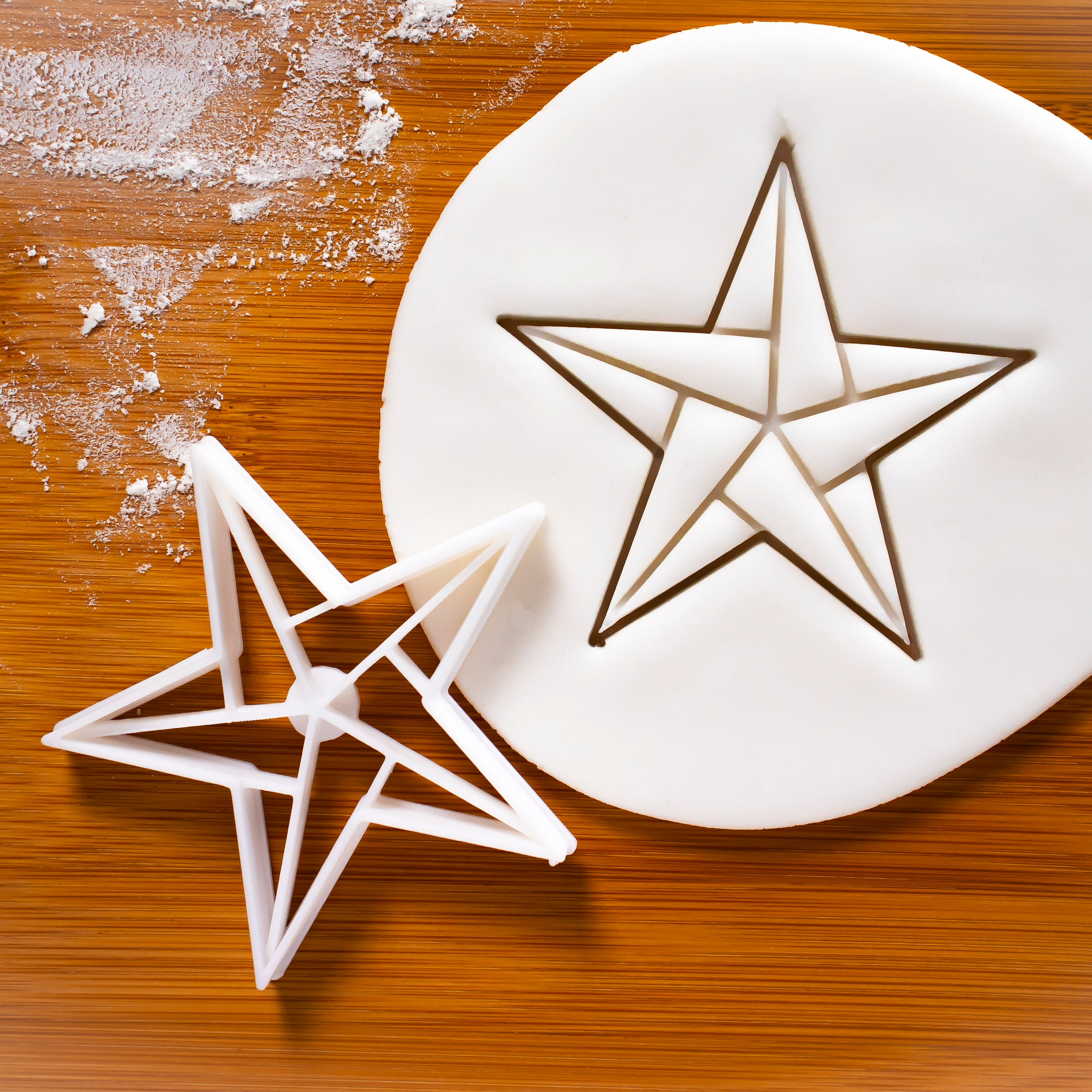 5 Sided Origami Star Cookie Cutter