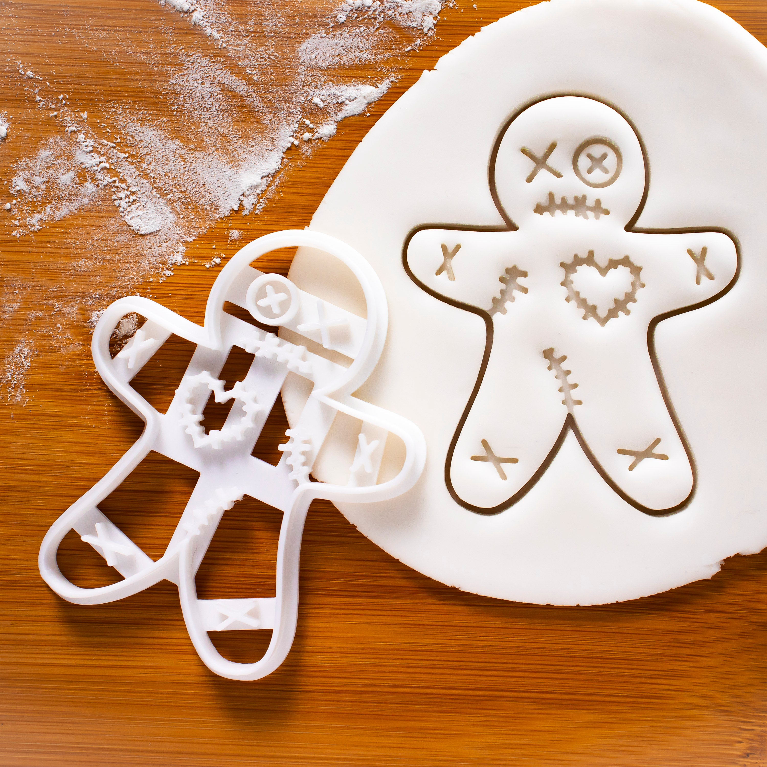 Voodoo Gingerbread Man Cookie Cutter – Bakerlogy
