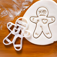 Voodoo gingerbread man cookie cutter