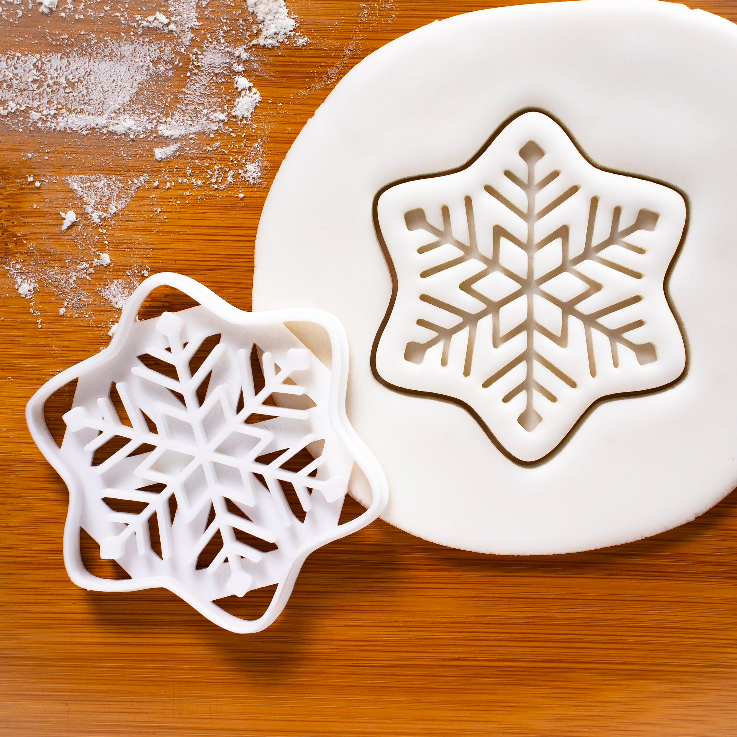 Snowflake Cookie Cutter (Design 1) – Bakerlogy