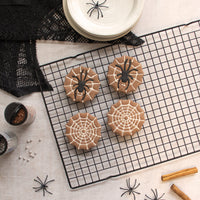 spider web chocolate cookies