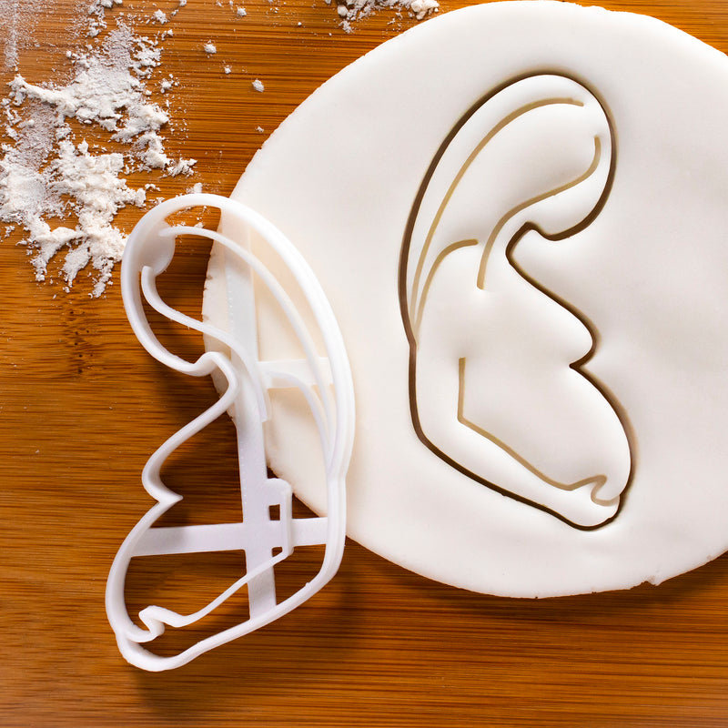 Pregnant Woman Cookie Cutter